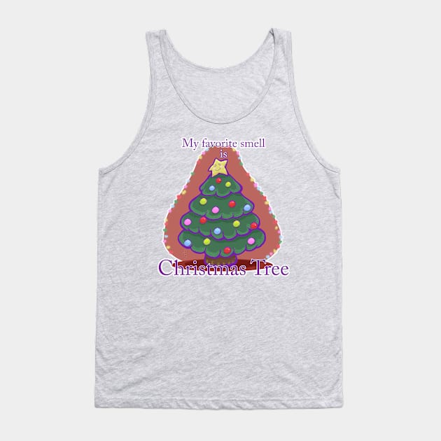 Smells of Christmas Tank Top by Sutilmente